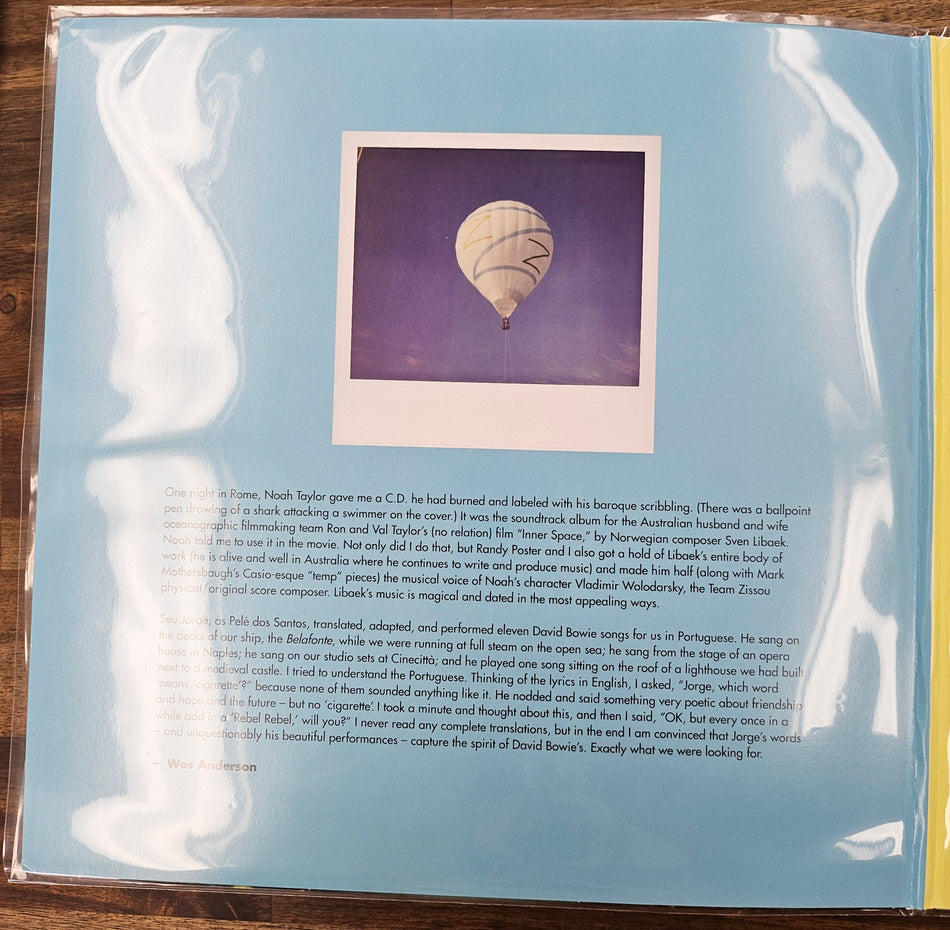 The Life Aquatic-Original Soundtrack (Aquatic Blue 2xLP)