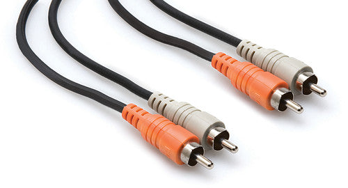 Hosa CRA-202 Stereo Interconnect Dual RCA to Same 6.6 ft