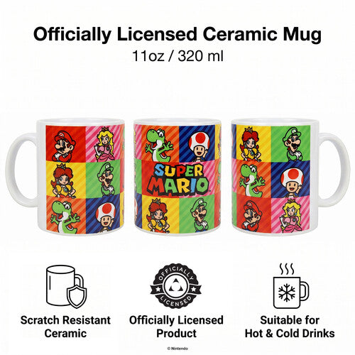 Super Mario- Friends - 11 oz Mug