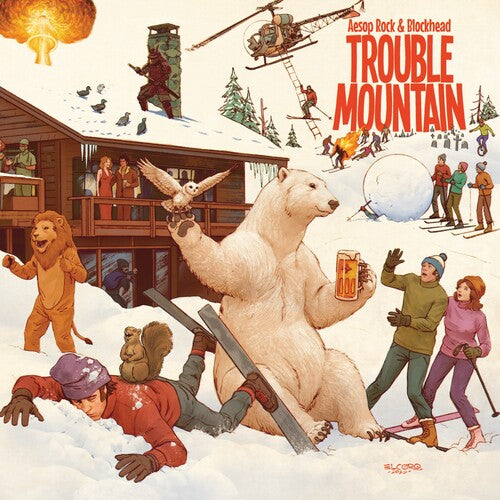 (Pre-Order)Aesop Rock x Blockhead-Trouble Mountain(2xLP)(Release Date: 11-13-26)