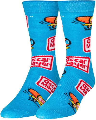 Crazy Socks - Weinermobile - Unisex Crew Socks