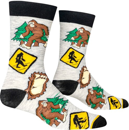 Crazy Socks - Bigfoot - Unisex Crew Socks