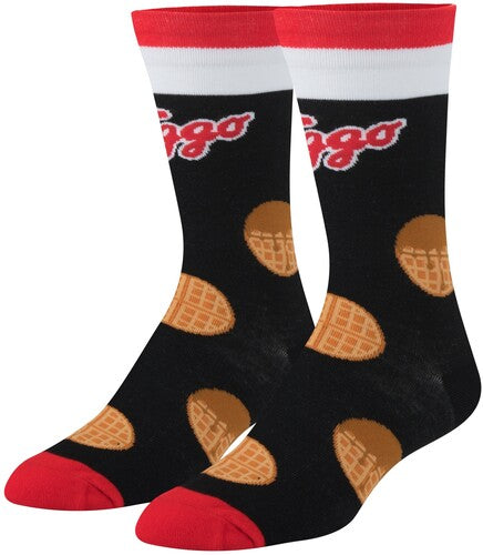 Crazy Socks - Eggo - Unisex Crew Socks