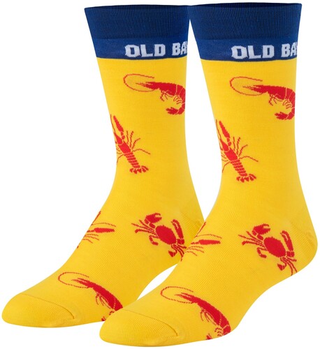 Crazy Socks - Old Bay - Unisex Crew Socks