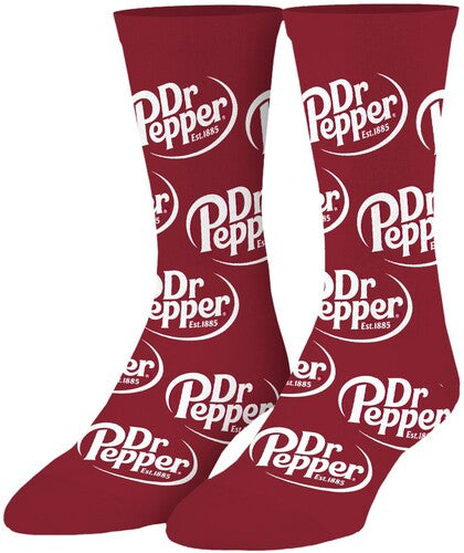 Crazy Socks - Dr Pepper - Unisex Crew Socks