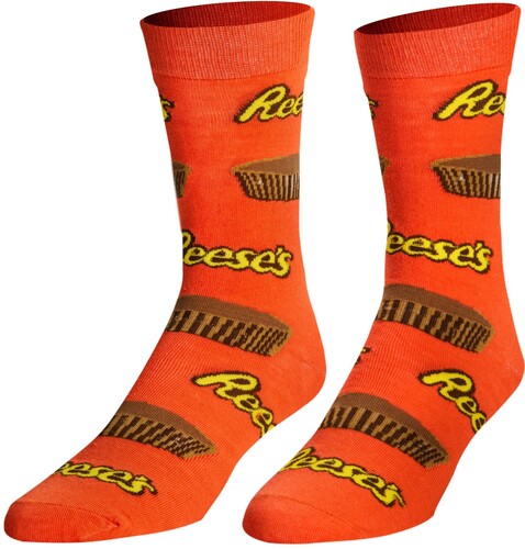 Crazy Socks - Reese's Peanut Butter Cups - Unisex Crew Socks