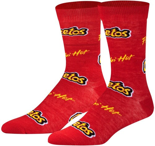 Crazy Socks - Flamin' Hot Cheetos - Unisex Crew Socks