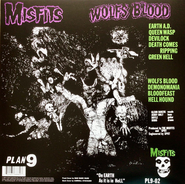 Misfits-Earth A.D. / Wolfs Blood (LP)