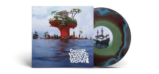 (Pre-Order) Gorillaz-Plastic Beach (Limited Edition, Colored Vinyl, Blue, Green, Orange LP)(Release Date: 12-4-26)